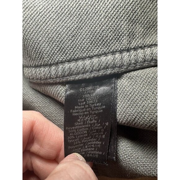 John Varvatos Scott Jacket in Gray Size XXL Hooded Zip Up Trucker - Picture 9 of 10